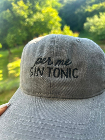 Cappello per me gin tonic