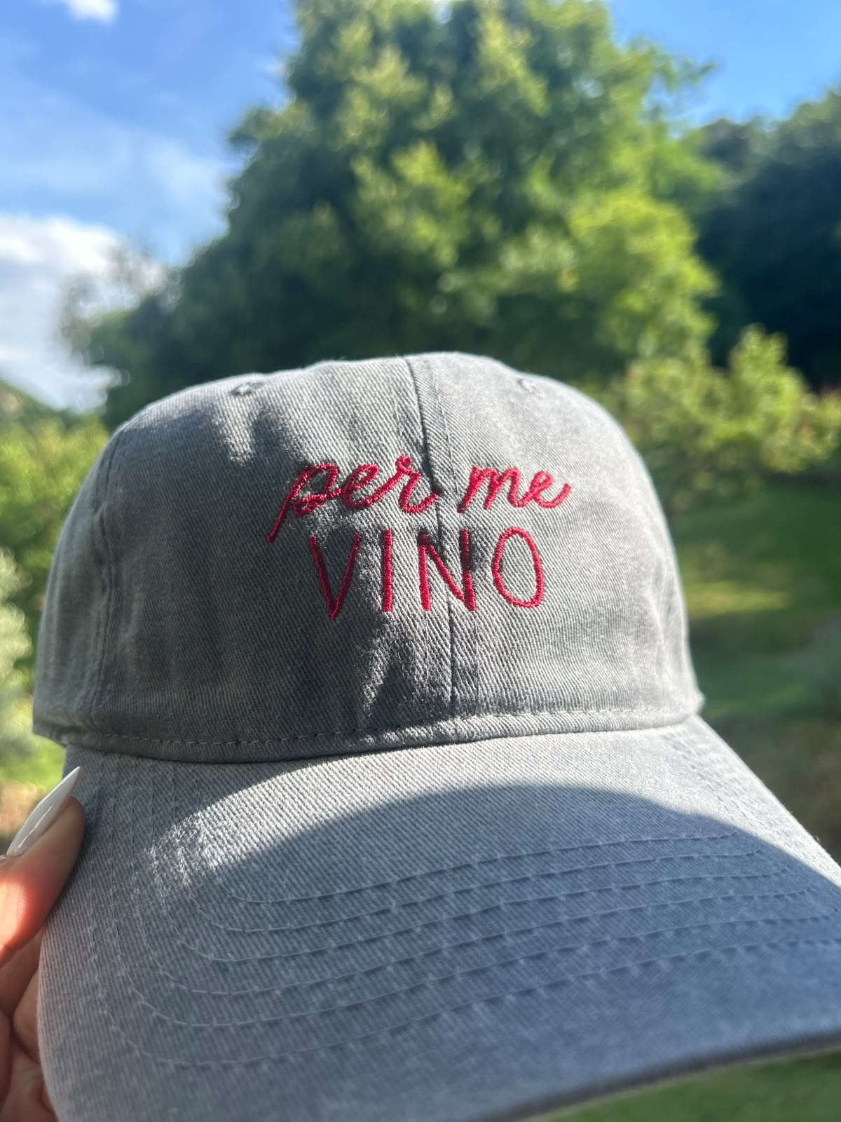 Cappello per me vino