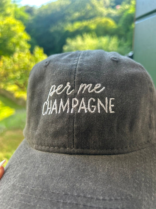 Cappello per me champagne